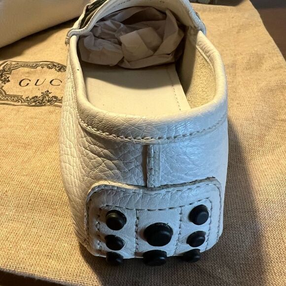 Gucci Web Horsebit Loafers - Picture 5 of 12